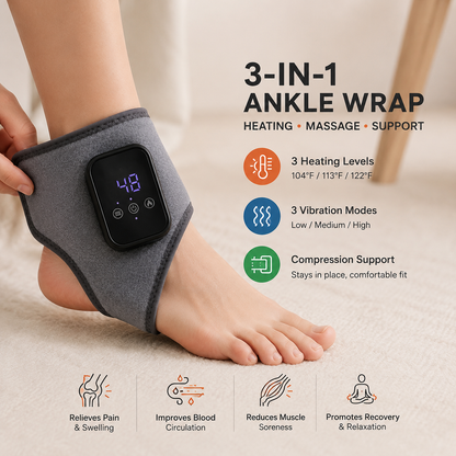Rechargeable Heating & Vibration Support